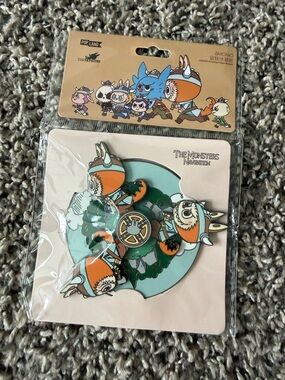 Authentic Pop Mart POP LAND EXCLUSIVE Monsters Navigation Zimomo Fidget Spinner